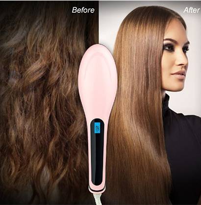 Расческа выпрямитель FAST HAIR STRAIGHTENER, фотография 3