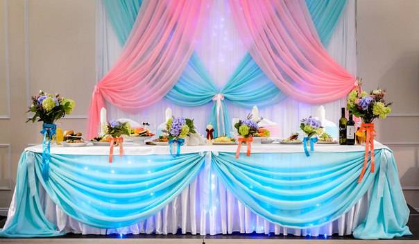 Оформление президиума молодоженов, залов на дни рождения, корпоративов!!!, фотография 5