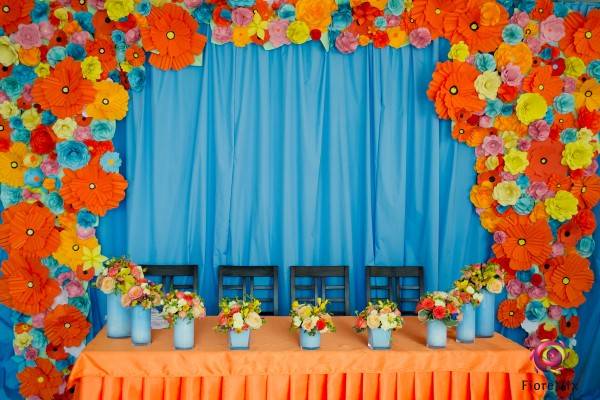 Оформление президиума молодоженов, залов на дни рождения, корпоративов!!!, фотография 7