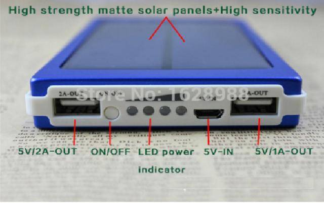 Солнечная батарея Power Bank Solar, фотография 2