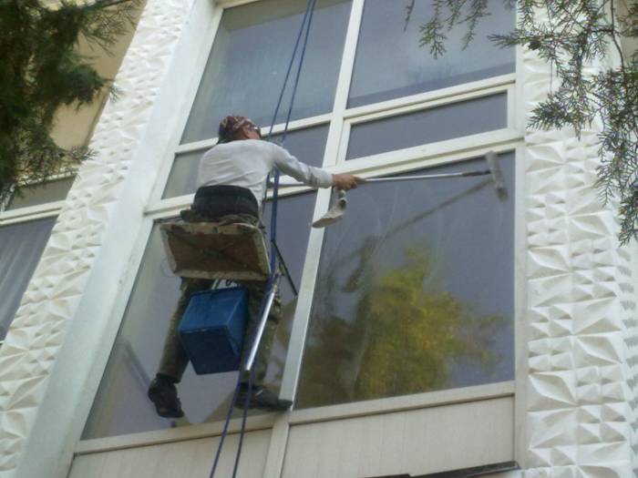 Мытье окон, фотография 4