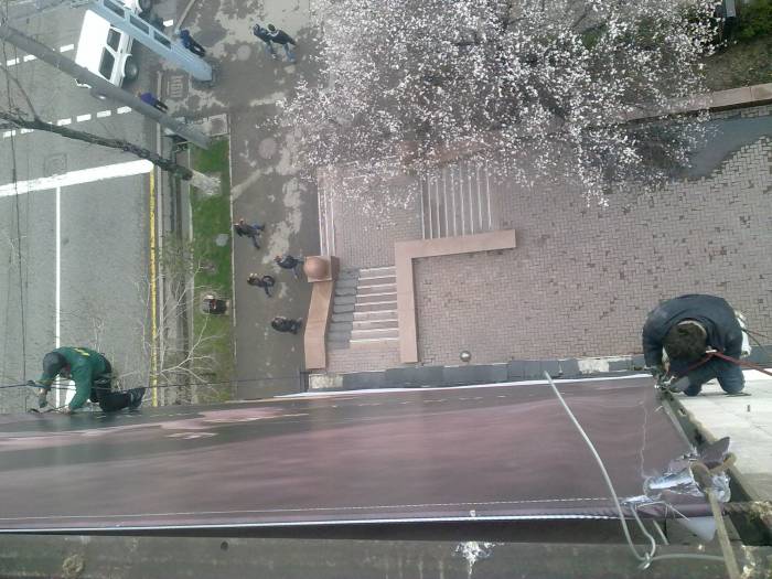 Монтаж  демонтаж баннеров, фотография 6