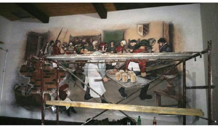 Разработка дизайн-проектов; картины маслом; роспись стен; декор лепнин, фотография 4