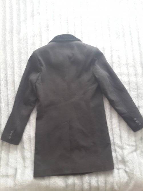 Черное мужское пальто. Недорого!, фотография 1