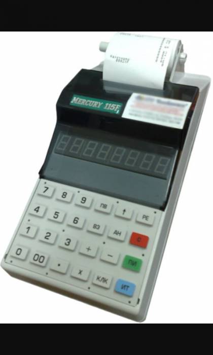 Кассовый Аппарат Меркурий 115ФKZ Онлайн 130ФКZ, 180ФKZ, фотография 3