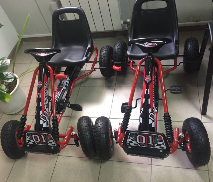 Картинг детский педальный веломобиль, фотография 1