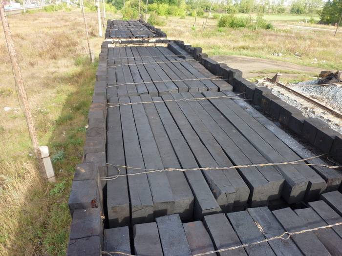 Брусья деревянные для стрелочных переводов, фотография 1
