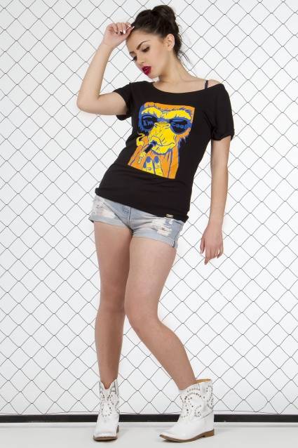 Туники и футболки Street Style с модными принтами  , фотография 2