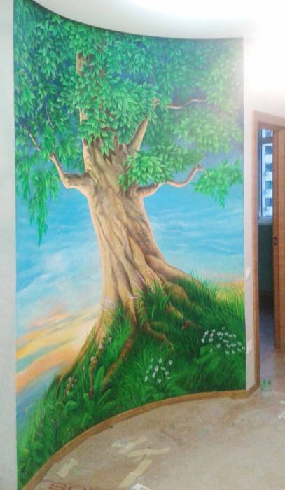 Роспись на стенах и потолках, барельеф, картины, портрет..., фотография 2