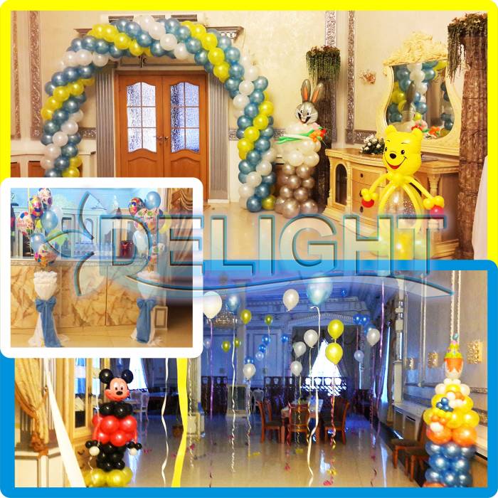 фигуры и цифры из шаров, фотография 2