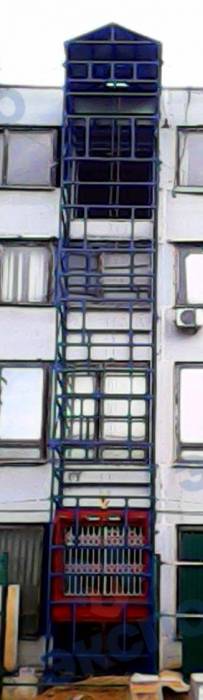 Качественный шахтный грузовой подъемник, фотография 1