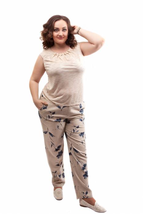 Женские платья и блузки большого размера, фотография 4