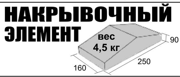 пескоблок скц рваный камень накрывочный элемент цемент астана, фотография 4