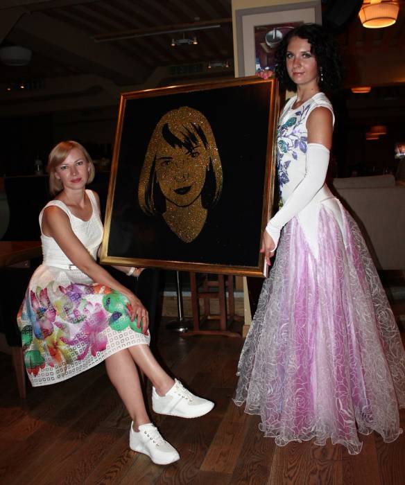 Блесточный портрет на заказ от TESLA Art Lab  , фотография 1