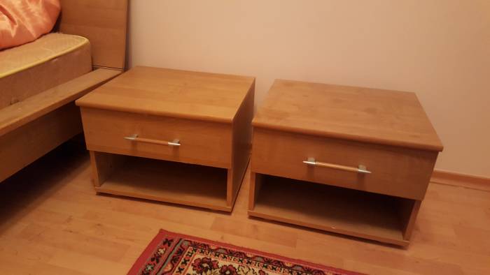 Продам двухспальную кровать и две тумбочкм, фотография 4