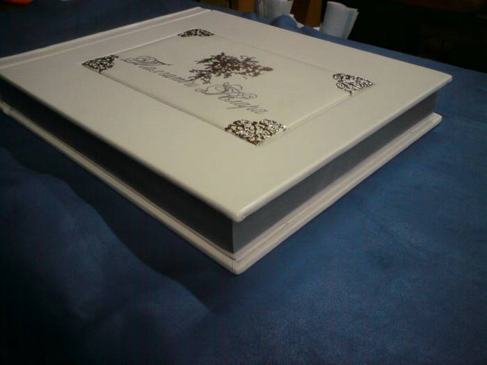 Качественный переплет книг из кожи, кожзаменителя и бумвинила, фотография 1