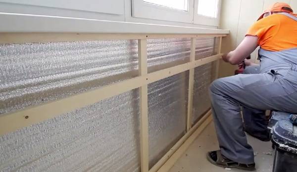 Утепление, обшивка балконов, фотография 3