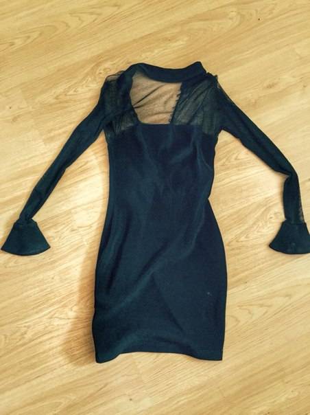 Продам черное коктейльное платье!, фотография 1