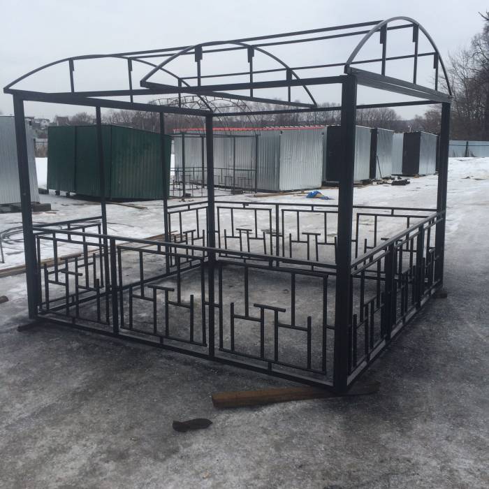 Каркас беседки, фотография 1