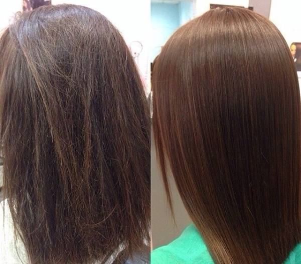 Ламинирование и кератиновое выпрямление волос с выездом, фотография 3