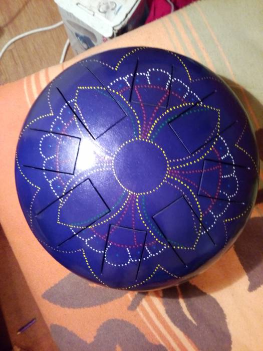 Глюкофон, Лепестковый барабан, Hantdrum, hapidram, Steel drum, фотография 3