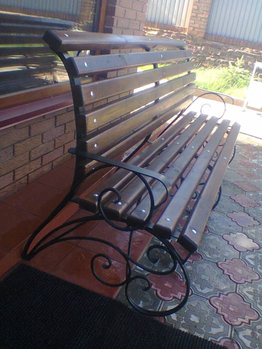 лестницы кованные деревянные, фотография 7