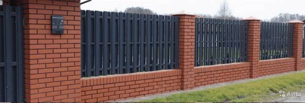 Заборы, ограда, евроштакетник для Вашего дома или предприятия. г. Павлодар, фотография 1