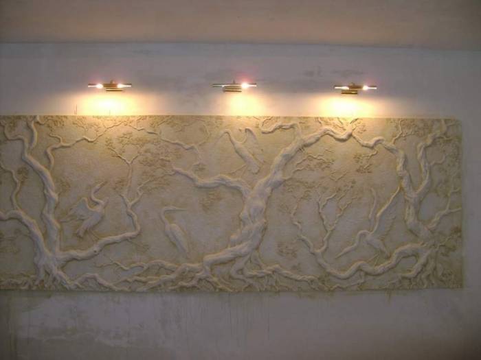 3D барельеф в интерьере, фотография 6