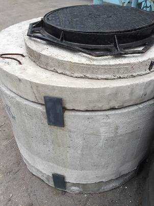 Колодец. Септик железобетонный. Железобетонные изделия. КО-6, фотография 7