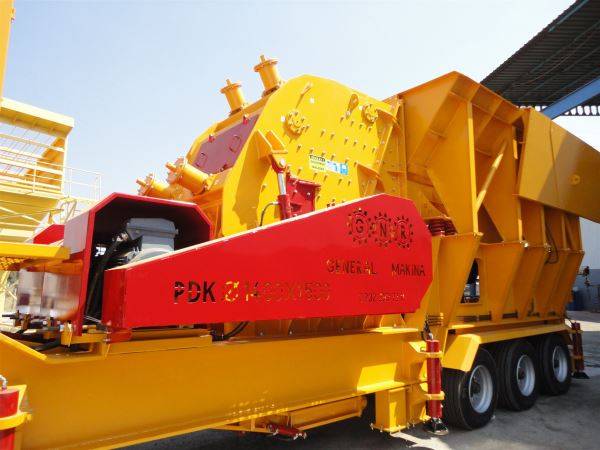 Мобильная первичная ударная дробилка, фотография 1