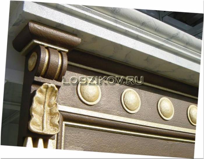 Декор фасада из пенопласта, фотография 4