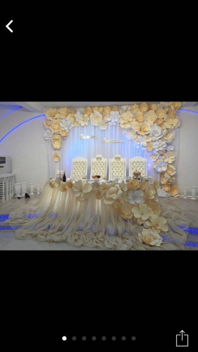 Оформление свадеб, юбилеев, фотография 1