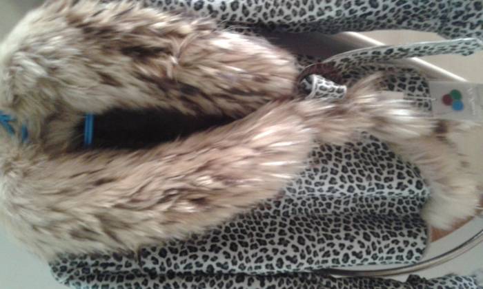 Продам куртку зимнюю окрас под леопард, фотография 1