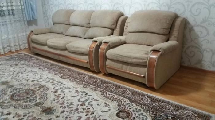 Продам диван и кресло раскладные в отличном состоянии., фотография 2