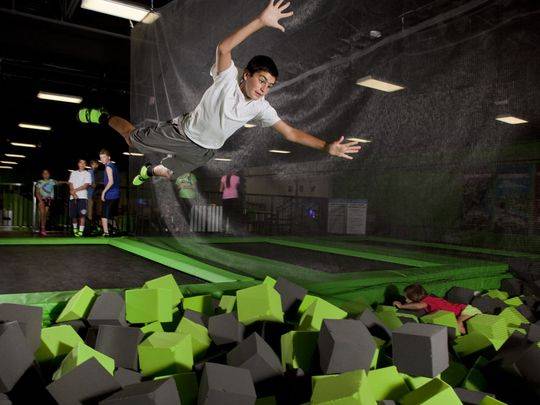 Батутная арена, скоро открытие, фотография 2