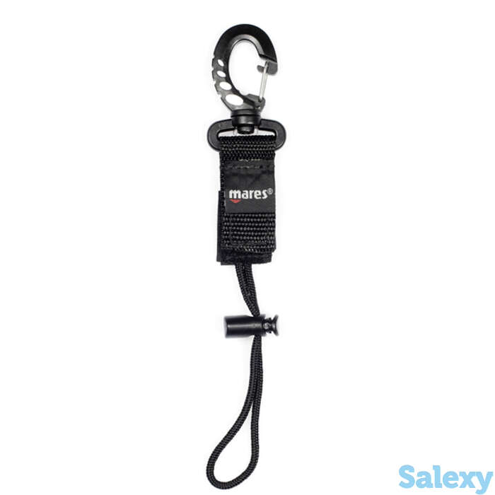 Держатель консоли карабин+липучка с петлёй, фотография 1