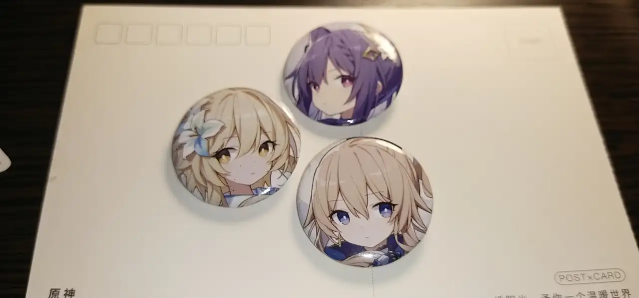 Значкибрелоки по игре Genshin impact, фотография 5