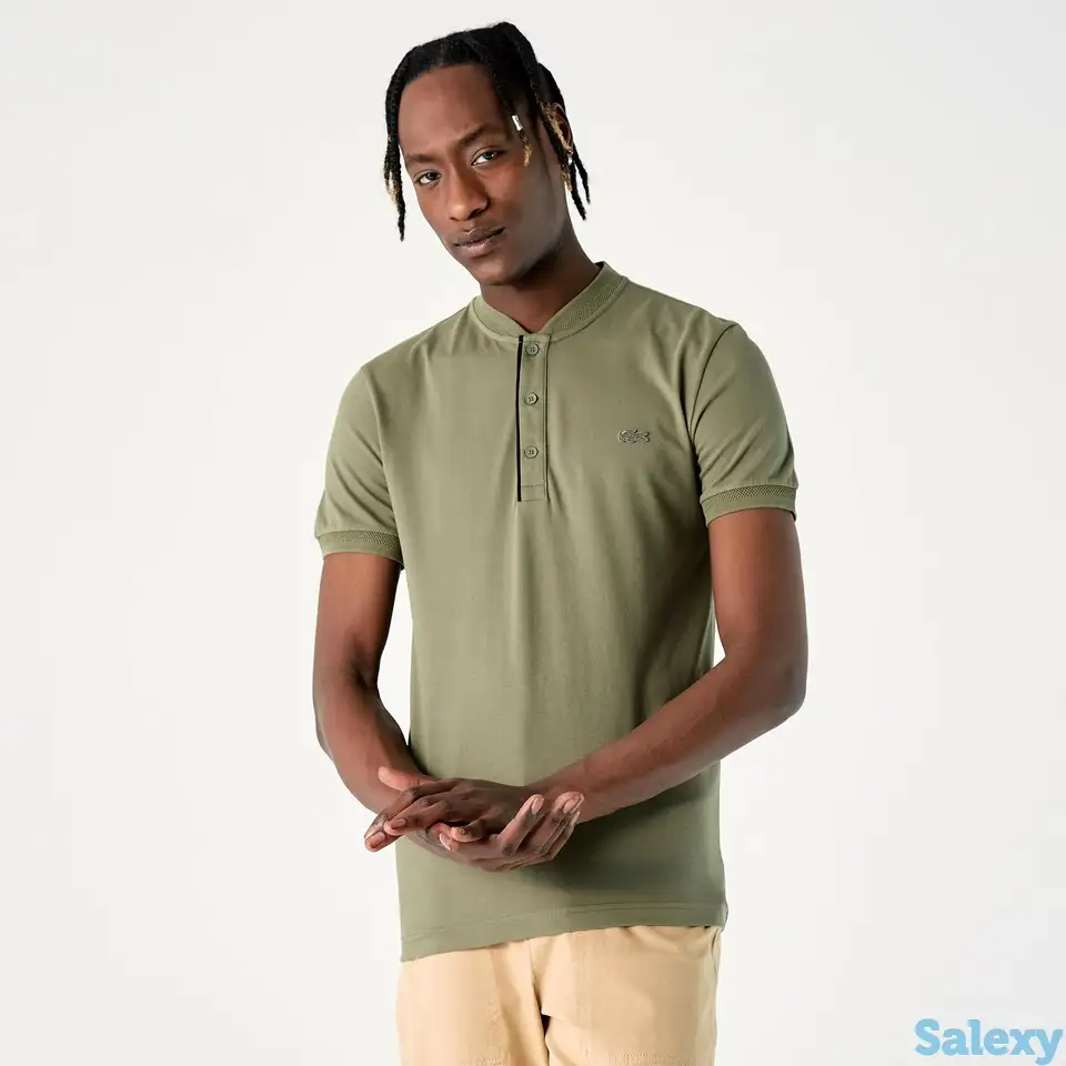 Мужское поло lacoste slim fit, фотография 1