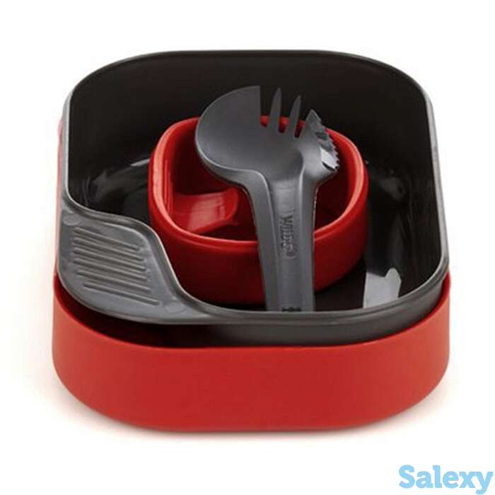 Набор посуды wildo camp-a-box light red, фотография 1