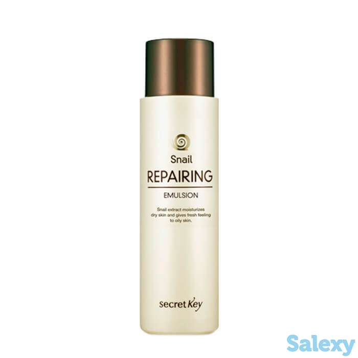 Эмульсия для лица secret key snail repairing emulsion, фотография 1