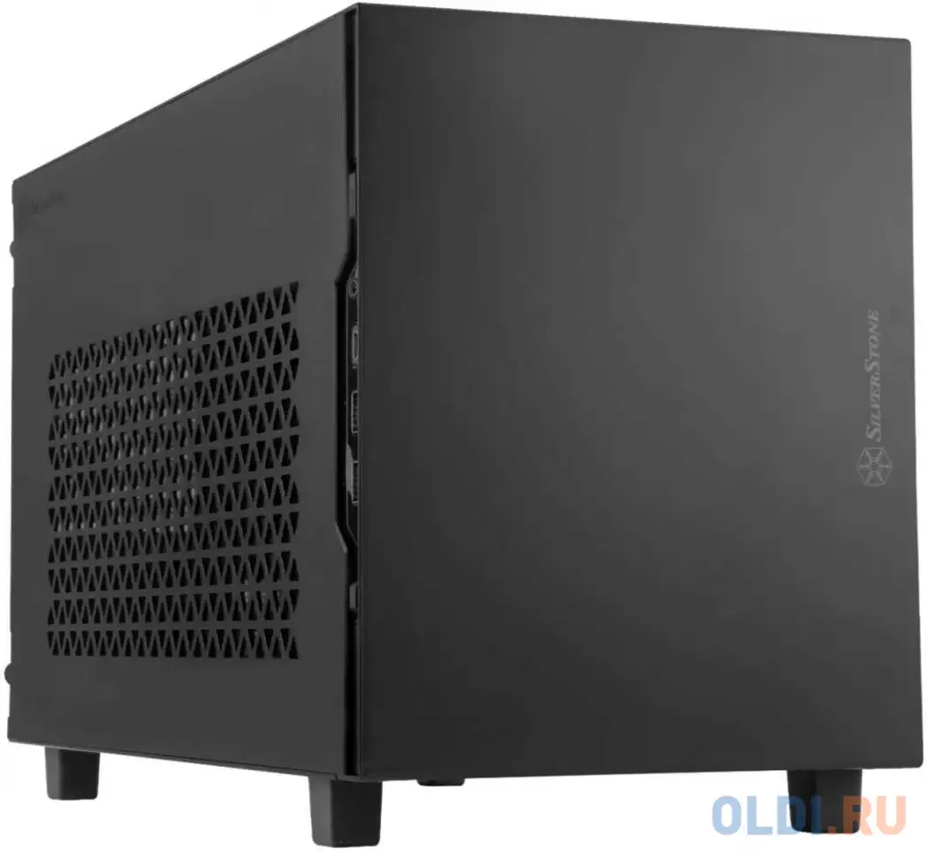 Корпус mini-itx silverstone sst-sg15b без бп чёрный, фотография 1