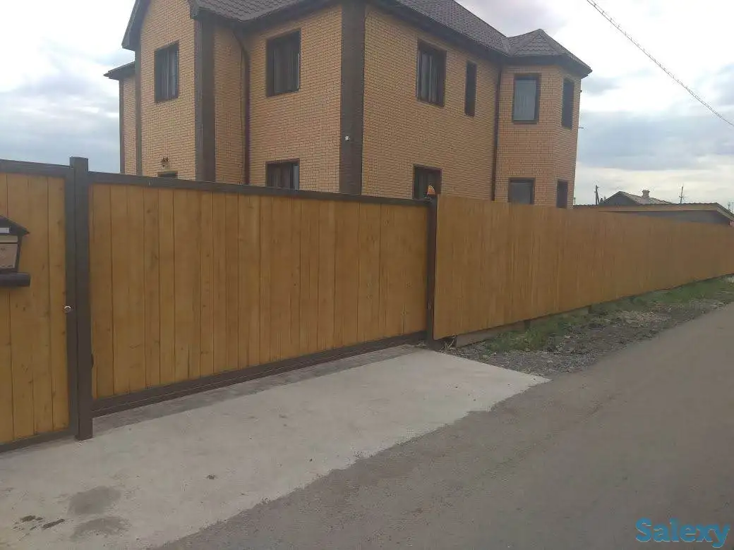 Установка заборного ограждения, фотография 11