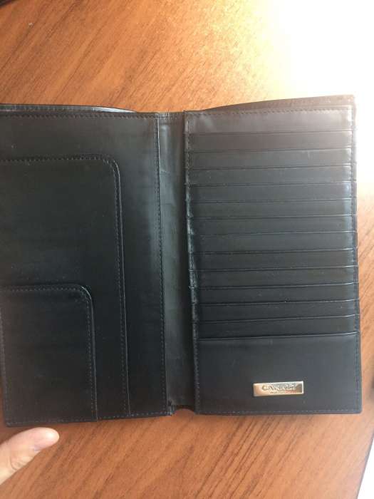 Продам кожаный кошелек-визитница от Canali, фотография 2