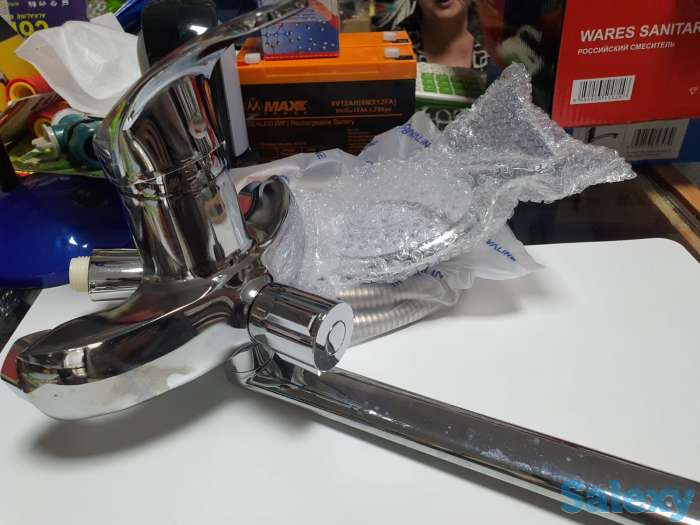 Кран смеситель для ванны качественный материал, фотография 4