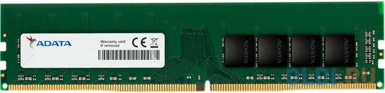 Оперативная память для компьютера a-data ad4u32008g22-bgn dimm 8gb ddr4 3200mhz, фотография 1