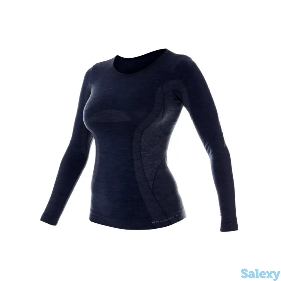 Термокофта brubeck wmn comfort wool dark\grey, фотография 16