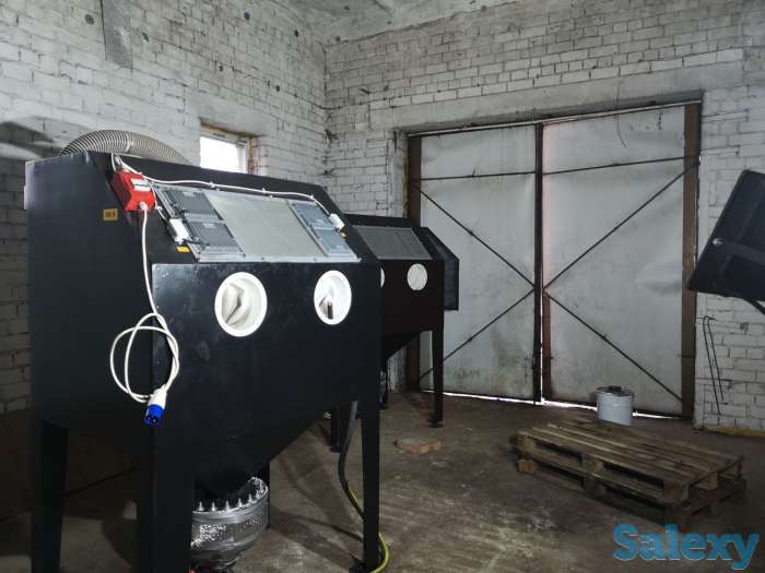 Пескоструйная камера (пескоструй, дробеструй), фотография 1