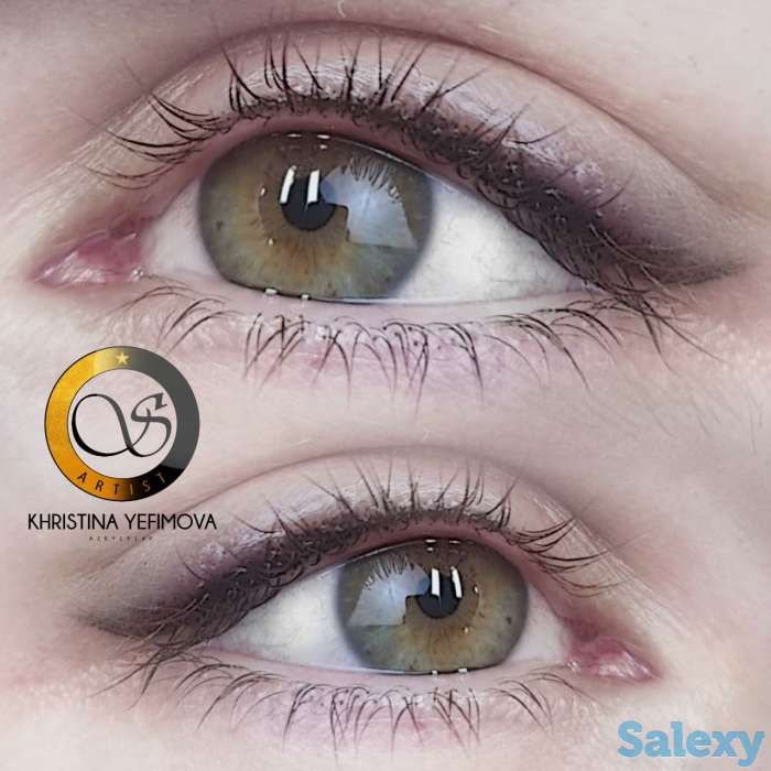 Перманентный макияж, Наращивание ресниц., фотография 3