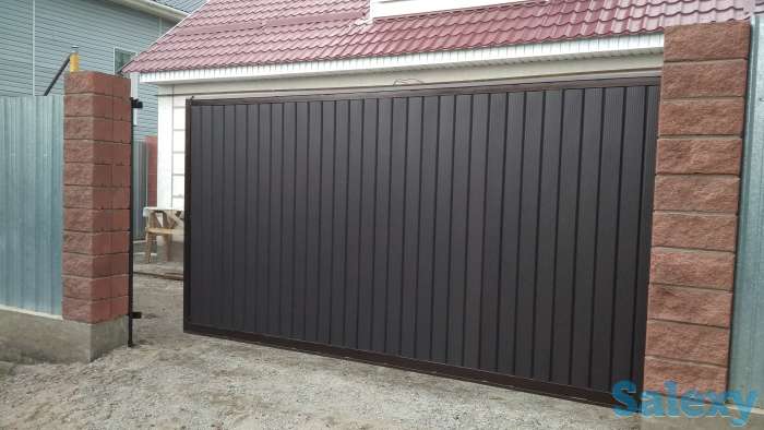 Откатные консольные ворота, автоматика, сварочные работы, любые металлоконструкции, фотография 8