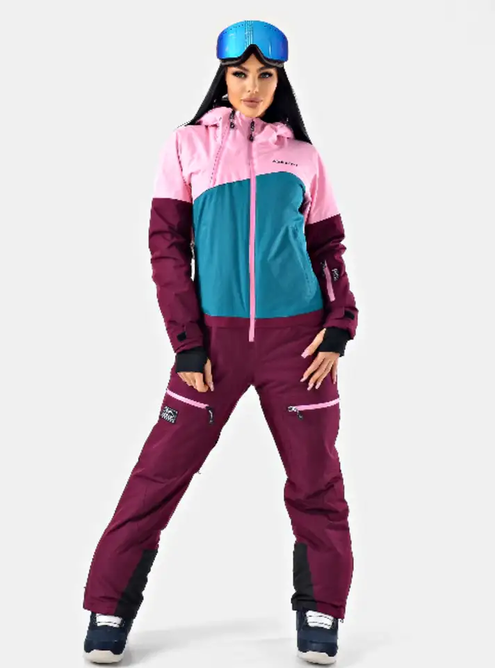 Комбинезон azimuth w 317 burgundy, фотография 19